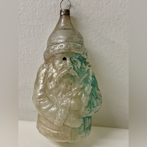 Early 20th Century Antique Santa Claus Christmas Tree Ornament - Picture 1 of 16